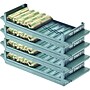 Nadex Coins Rolled-Coin-Storage Organizer Tray Sets with Ridges for Loose Coins, 4 Pack (NCS8-1009-4PK)~#|#~sp154093174_sc7