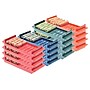 Nadex Coins Rolled-Coin-Storage Organizer Tray Sets with Ridges for Loose Coins, 4 Pack (NCS8-1009-4PK)~#|#~sp154093176_sc7