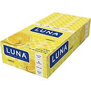 Luna Whole Nutrition Bar, Lemon Zest, 1.69 oz, 15/Box (CCC210004)