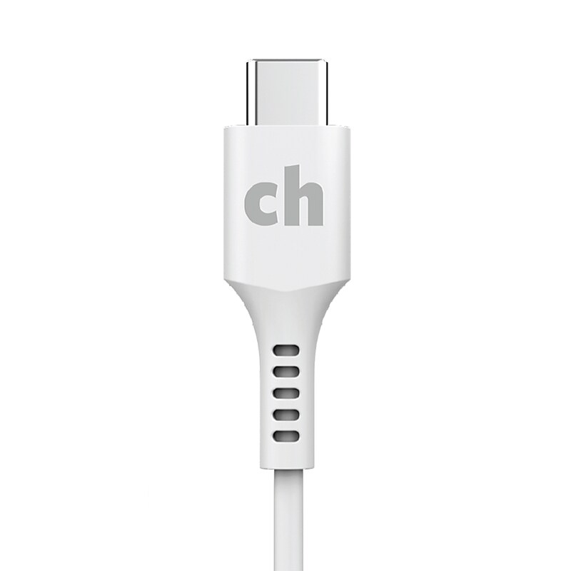 cellhelmet Charge and Sync USB-C to Lightning Round Cable, 10 Feet (CABLE-R-LIGHT-TYPE-C-10) image 1