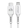 cellhelmet Charge and Sync USB-C to Lightning Round Cable, 10 Feet (CABLE-R-LIGHT-TYPE-C-10)~#|#~sp154190038_sc7