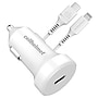 cellhelmet 20-Watt Single-USB Power Delivery Car Charger with USB-C to Lightning Round Cable, 3 Feet(CAR-PD-20W+R-LIGHT)~#|#~sp154190501_sc7