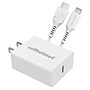 cellhelmet 20-Watt Single-USB Power Delivery Wall Charger with USB-C to Lightning Round Cable, 3 Feet (WALL-PD-20W+R-LIGHT)~#|#~sp154191473_sc7