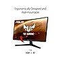 Asus TUF Gaming 23.8" Curved LCD Monitor, Black (VG24VQ1BY)~#|#~sp154205142_sc7