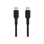 Belkin BOOST CHARGE 6.56' USB Type-C to Type-C Power Cable, Male to Male, Black (CAB004BT2MBK)~#|#~sp154205287_sc7