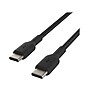 Belkin BOOST CHARGE 6.56' USB Type-C to Type-C Power Cable, Male to Male, Black (CAB004BT2MBK)~#|#~sp154205291_sc7
