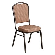 Flash Furniture Hercules Contemporary Metal Dining Chair, Gold Vein Frame, 4/Pack (FDC01GVGO)