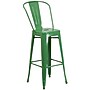 Flash Furniture Kai Contemporary Galvanized Steel Barstool, Green (CH3132030GBGN)~#|#~sp154582786_sc7
