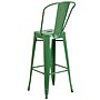 Flash Furniture Kai Contemporary Galvanized Steel Barstool, Green (CH3132030GBGN)~#|#~sp154582797_sc7