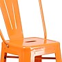 Flash Furniture Kai Contemporary Galvanized Steel Barstool, Orange (CH3132030GBOR)~#|#~sp154583758_sc7