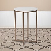 Flash Furniture HERCULES Series End Table, White (NANJH1787ET)