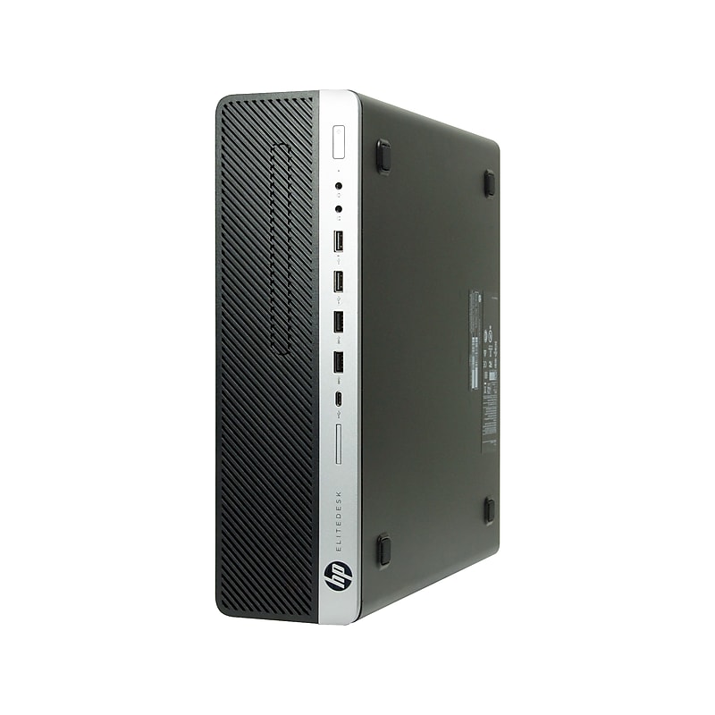HP EliteDesk 800 G3 Refurbished Desktop Computer, Intel Core i5-7500, 8GB Memory, 256GB SSD (ST1-22013) image 1