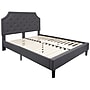 Flash Furniture Brighton Tufted Upholstered Platform Bed in Black Fabric, Full (SLBK4FBK)~#|#~sp154743291_sc7