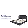 Flash Furniture Brighton Tufted Upholstered Platform Bed in Beige Fabric, Queen (SLBK4QB)~#|#~sp154744312_sc7
