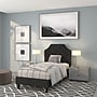 Flash Furniture Brighton Tufted Upholstered Platform Bed in Dark Gray Fabric, King (SLBK4KDG)~#|#~sp154744335_sc7