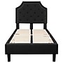Flash Furniture Brighton Tufted Upholstered Platform Bed in Dark Gray Fabric, King (SLBK4KDG)~#|#~sp154744343_sc7
