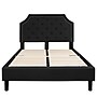 Flash Furniture Brighton Tufted Upholstered Platform Bed in Beige Fabric, King (SLBK4KB)~#|#~sp154744410_sc7