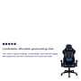 Flash Furniture X20 LeatherSoft Ergonomic Racing Gaming Chair, Blue (CH1872301BL)~#|#~sp154745680_sc7