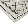 Flash Furniture Roxy Collection 5' x 7' Rectangular Area Rug, Machine Made, Polyester, Ivory/Black (RCMS2020120157)~#|#~sp154747019_sc7
