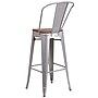 Flash Furniture Carly Contemporary Metal Vertical Back Counter Height Stool, Crystal Teal-Blue (ET353424CBW)~#|#~sp154747280_sc7