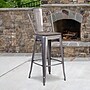Flash Furniture Lily Contemporary Metal Vertical Back Barstool, White (CH3132030GBWHW)~#|#~sp154748064_sc7