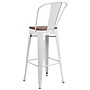 Flash Furniture Carly Contemporary Metal Vertical Back Counter Height Stool, Copper (ET353424POCW)~#|#~sp154748518_sc7