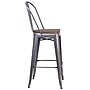 Flash Furniture Lily Contemporary Metal Vertical Back Barstool, White (CH3132030GBWHW)~#|#~sp154748564_sc7