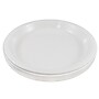 JAM Paper 10 1/4" Plastic Plates, White, 20 Plates/Pack (10255LPWH)~#|#~sp154750035_sc7