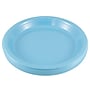 JAM Paper 10 1/4" Plastic Plates, Caribbean Light Blue, 20 Plates/Pack (10255LPSB)~#|#~sp154750064_sc7