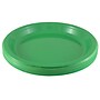 JAM Paper 10 1/4" Plastic Plates, Green, 20 Plates/Pack (10255LPGR)~#|#~sp154750072_sc7
