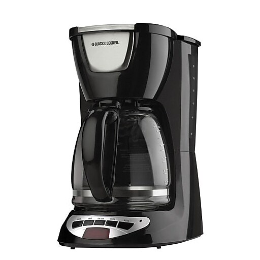 Black & Decker® DCM100B 12 Cup Programmable Coffee Maker, Black Staples