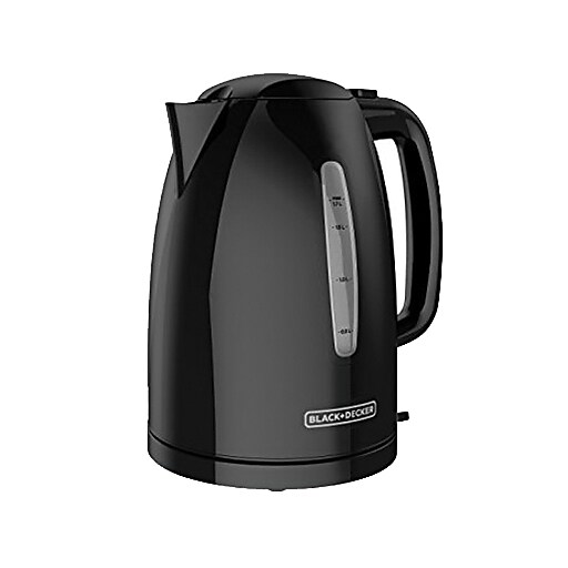 Black & Decker® 1.7 L Electric Kettle, Black (KE1550B) at Staples