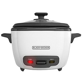 Black & Decker® 16-Cup Rice Cooker, White (RC516)