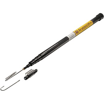 Labor Saving Devices, Inc. 82-110 Grabbit Mini Telescoping Pole With Z-Tip & J-Tip, 10Ft (LSD82110DS)