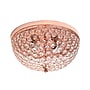 Elegant Designs Incandescent Flush Mount, Rose Gold (FM1000-RGD)~#|#~sp15495352_sc7