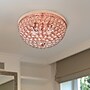 Elegant Designs Incandescent Flush Mount, Rose Gold (FM1000-RGD)~#|#~sp15495363_sc7