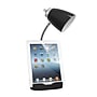 Limelights Incandescent Desk Lamp with Charging Outlet, Black (LD1057-BLK )~#|#~sp15495560_sc7