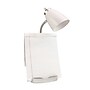Limelights Incandescent Desk Lamp with Charging Outlet, White (LD1057-WHT)~#|#~sp15495605_sc7