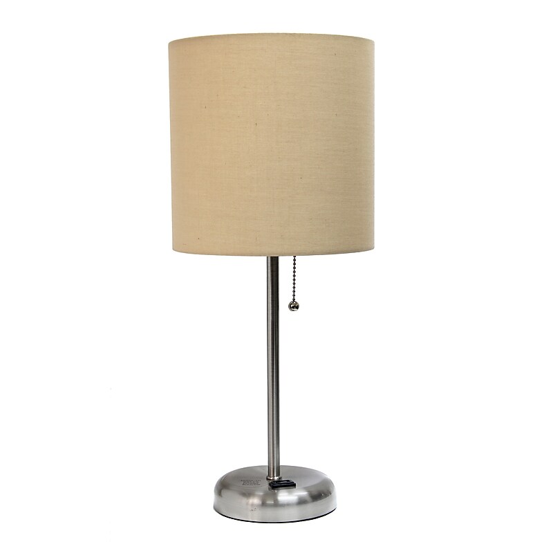 Limelights Incandescent Table Lamp, Tan (LT2024-TAN) image 1