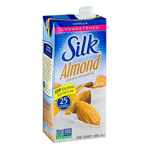 Silk® Almond Milk Unsweetened Vanilla 32 oz. (443869) at ...