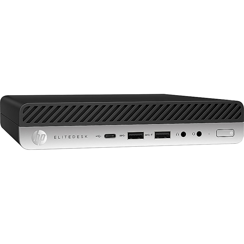 HP EliteDesk 800 G3 Refurbished Desktop Computer, Intel Core i5-6500T, 8GB Memory, 256GB SSD (ST1-21980) image 1