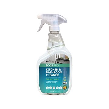 ECOS PRO Parsley Plus All-Purpose Kitchen & Bathroom Cleaner, 32 Fl. Oz. (PL9746/6)