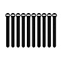 Wrap-It Storage Self-Gripping Cable Tie, 8" x 0.75", Black, 10/Pack (410-8BL)~#|#~sp155188660_sc7