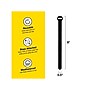 Wrap-It Storage Self-Gripping Cable Tie, 8" x 0.75", Black, 10/Pack (410-8BL)~#|#~sp155188661_sc7