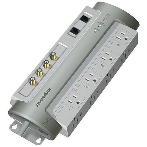 Panamax® PowerMax® Surge Protector With Satellite And CATV Protection