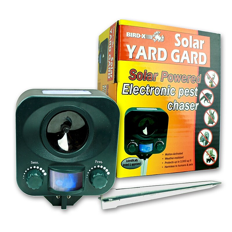 Bird-X Solar Yard Gard Ultrasonic Pest Repeller (YG-SOLAR) image 1