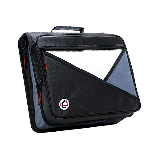 Caseit The Universal 2" 3Ring Zipper Binder, Assorted Colors (LT007