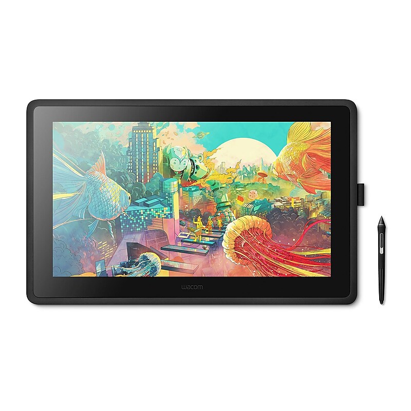 Wacom Cintiq 22 DTK2260K0A 21.5" Creative Pen Display, Black image 1