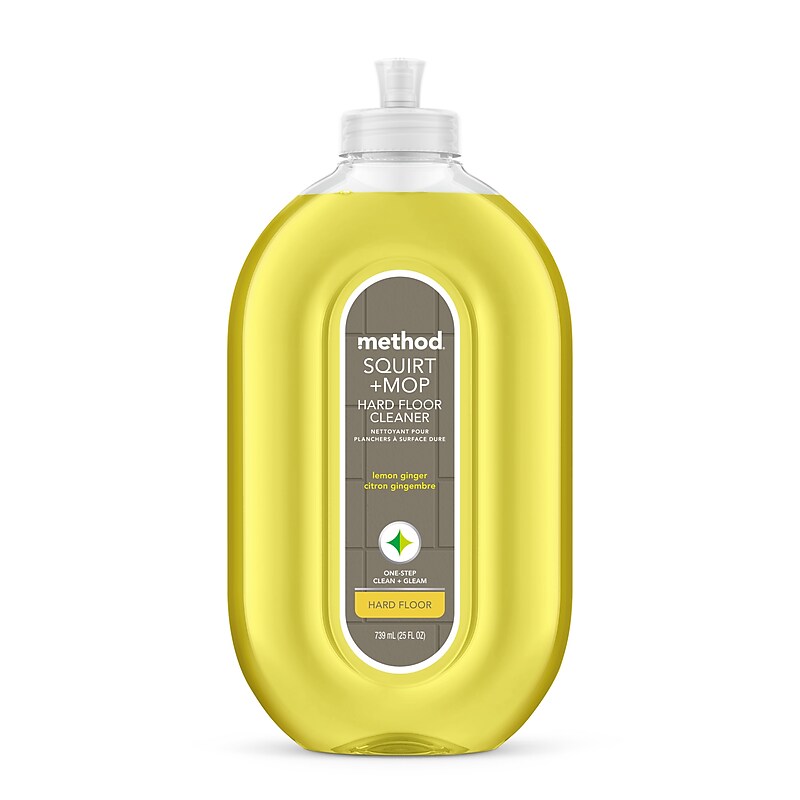 Method Squirt + Mop Hard Floor Cleaner, Lemon Ginger, 25 oz. (00563) image 1
