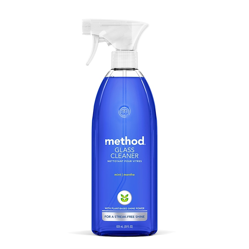 Method Plant-Based Glass Cleaner, Mint, 28 Ounce (00003) image 1
